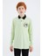 Açık Yeşil Polo Yaka Erkek Çocuk T-Shirt - 11172 3