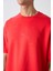 Fiesta Pamuklu Kalın Yumuşak Dokulu Oversize Fit Baskılı Erkek T-Shirt - 88324 3