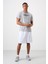 Gri Polyester Nefes Alan Dokulu İnce Esnek Standart Fit Erkek Performans T-Shirt - 88385 2