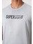 Gri Polyester Nefes Alan Dokulu İnce Esnek Standart Fit Erkek Performans T-Shirt - 88385 3