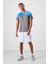 Koyu Gri Polyester Nefes Alan Dokulu İnce Esnek Standart Fit Erkek Performans T-Shirt - 88386 2