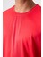 Kırmızı Polyester Nefes Alan Dokulu İnce Esnek Standart Fit Erkek Performans T-Shirt - 88383 3