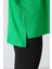 Yeşil Penye Modal Yumuşak Tuşeli Oversize Fit Basic Kadın T-Shirt- 97285 3
