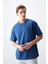 Parlament Pamuklu Kalın Yumuşak Dokulu Oversize Fit Basic Erkek T-Shirt - 88377 1