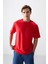 Fiesta Pamuklu Kalın Yumuşak Dokulu Oversize Fit Baskılı Erkek T-Shirt - 88373 1
