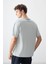 Taş %100 Pamuk Kalın Yumuşak Dokulu Oversize Fit Basic Erkek T-Shirt - 88353 5