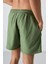 Haki Hızlı Kuruyan Standart Fit Erkek Deniz Şortu - 81237 5