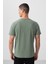 Açık Yeşil Erkek Basic Kısa Kol Standart Kalıp O Yaka T-shirt - 87911 5