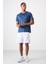 Tommy Life Parlament Polyester Nefes Alan Jakarlı Ince Esnek Standart Fit Erkek Performans T-Shirt - 88397 5