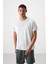 Taş Polyester Nefes Alan Jakarlı İnce Esnek Standart Fit Erkek Performans T-Shirt - 88397 4