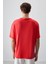 Fiesta %100 Pamuk Kalın Yumuşak Dokulu Oversize Fit Baskılı Erkek T-Shirt - 88357 5