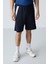 Lacivert Pamuklu Kalın Yumuşak Dokulu Standart Fit Basic Erkek Şort - 81280 4