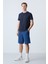 Parlament Pamuklu Kalın Yumuşak Dokulu Standart Fit Basic Erkek Şort - 81278 2