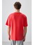 Fiesta %100 Pamuk Kalın Yumuşak Dokulu Oversize Fit Baskılı Erkek T-Shirt - 88355 5