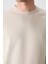 Bej Basic O Yaka Rahat Form Erkek Sweatshirt - 88053 2