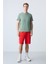 Fiesta Pamuklu Kalın Yumuşak Dokulu Standart Fit Basic Erkek Şort - 81278 2