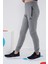 Gri Melanj Fermuarlı Standart Fit İnce Erkek Çocuk Eşofman Alt - 64042 2