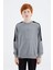 Gri Melanj Basic O Yaka Erkek Çocuk Sweatshirt - 11182 2