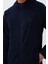 Connell Lacivert Rahat Kalıp Polar Erkek Sweatshirt - 88313 2