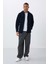 Connell Lacivert Rahat Kalıp Polar Erkek Sweatshirt - 88313 3