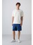 Parlament Pamuklu Kalın Yumuşak Dokulu Comfort Fit Basic Erkek Şort - 81261 1