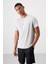 Taş Polyester Nefes Alan Dokulu İnce Esnek Standart Fit Erkek Performans T-Shirt - 88387 1
