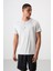Taş Polyester Nefes Alan Dokulu İnce Esnek Standart Fit Erkek Performans T-Shirt - 88387 4