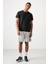Siyah Polyester Nefes Alan Dokulu İnce Esnek Standart Fit Erkek Performans T-Shirt - 88388 2