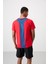 Tommy Life Kırmızı Polyester Nefes Alan Dokulu Ince Esnek Standart Fit Erkek Performans T-Shirt - 88387 5