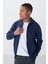 Hector İndigo Şardonlu Erkek Sweatshirt - 88139 4