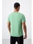 Açık Yeşil Basic Kısa Kol Standart Kalıp V Yaka Erkek T-Shirt - 87912 5
