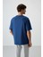Parlament %100 Pamuk Kalın Yumuşak Dokulu Oversize Fit Baskılı Erkek T-Shirt - 88360 5