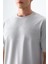 Taş Pamuklu Kalın Yumuşak Dokulu Oversize Fit Basic Erkek T-Shirt - 88378 2