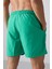 Yeşil Hızlı Kuruyan Standart Fit Erkek Deniz Şortu - 81237 5
