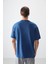 Parlament %100 Pamuk Kalın Yumuşak Dokulu Oversize Fit Basic Erkek T-Shirt - 88353 4