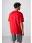 Fiesta Pamuklu Kalın Yumuşak Dokulu Oversize Fit Baskılı Erkek T-Shirt - 88342 5