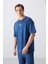 Parlament Pamuklu Kalın Yumuşak Dokulu Oversize Fit Baskılı Erkek T-Shirt - 88323 4