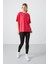 Rose Penye Modal Yumuşak Tuşeli Oversize Fit Basic Kadın T-Shirt- 97285 3
