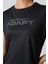 Siyah Polyester Nefes Alan Dokulu İnce Esnek Standart Fit Performans Kadın T-Shirt - 97283 3