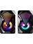 Rgb Işıklı Gaming Pc Bilgisayar Hoparlörü 1+1 Speaker E-1046 2