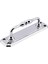 Metal Kapı Çekme Kolu Tutamağı Kulp Kulpları Dolap Mobilya Dolap Çekmece Gümüş Krom Büyük 14.5 cm 1