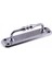 Metal Kapı Çekme Kolu Tutamağı Kulp Kulpları Dolap Mobilya Dolap Çekmece Gümüş Krom Büyük 14.5 cm 2