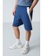 Parlament Pamuklu Kalın Yumuşak Dokulu Standart Fit Basic Erkek Şort - 81280 2