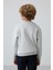 Taş Pamuklu Kalın İçi Tüylü Yumuşak Dokulu Standart Fit Nakışlı Erkek Çocuk Sweatshirt - 11232 5