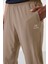 Bej Polyester Ince Yumuşak Comfort Fit Erkek Eşofman Alt - 82119 5