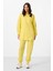 Limon O Yaka Basic Oversize Kadın Eşofman Tunik Takım - 95347 1