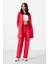 Viva Kırmızı Dik Yaka Fermuarlı Pamuklu Kadın Eşofman Tunik Takım - 95346 1