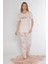 Kısa Kol Yazlık Pijama Takımı Dowry 08-132 1
