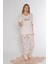 Kısa Kol Yazlık Pijama Takımı Dowry 08-132 2