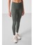 Haki Esnek Standart Fit Performans Kadın Tayt - 94667 4